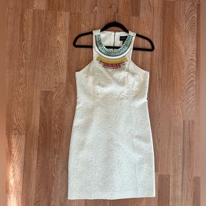 LAUNDRY BY SHELLI SEGAL White Dress